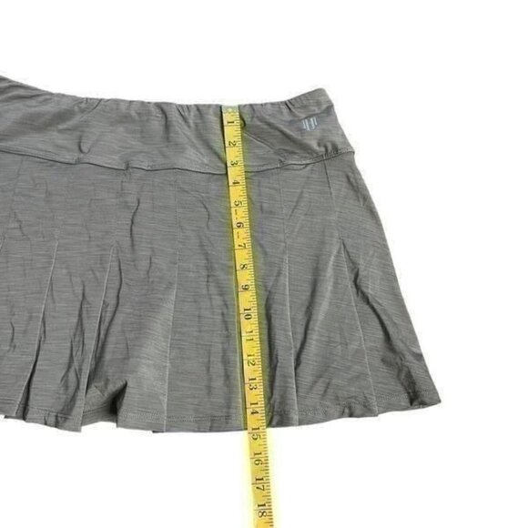ELEVEN BY VENUS WILLIAMS Grey Pleated Athletic Skort Size XL - Picture 6 of 6